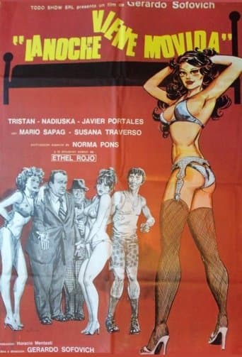 Movie poster for La noche viene movida