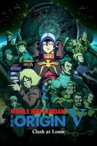 Movie poster for Mobile Suit Gundam: The Origin V: Clash at Loum