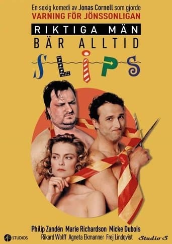 Movie poster for Riktiga män bär alltid slips