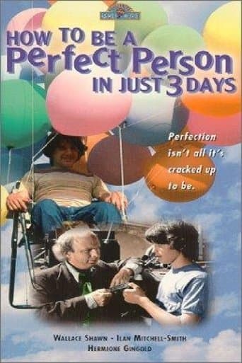 Movie poster for How to Be a Perfect Person in Just Three Days