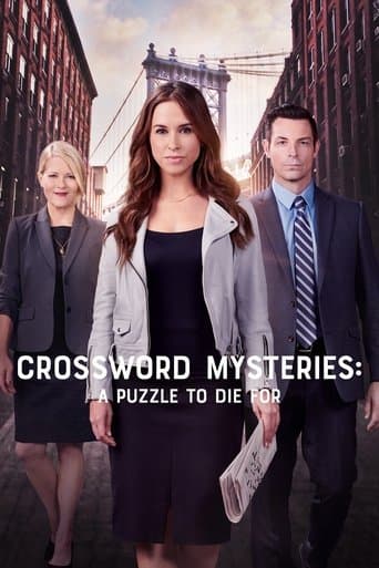 Movie poster for Crossword Mysteries: A Puzzle to Die For