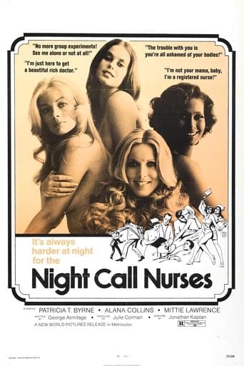 Movie poster for Night Call Nurses