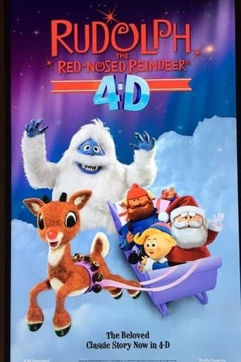 Movie poster for Rudolph the Red-Nosed Reindeer 4D Attraction