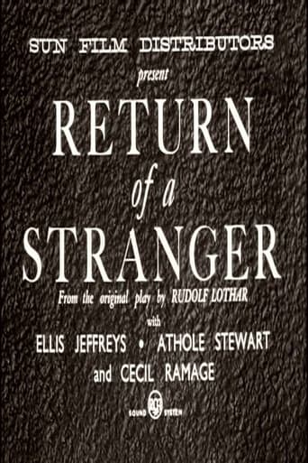 Movie poster for Return of a Stranger