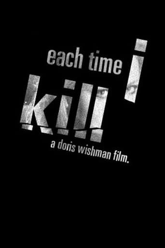 Movie poster for Each Time I Kill