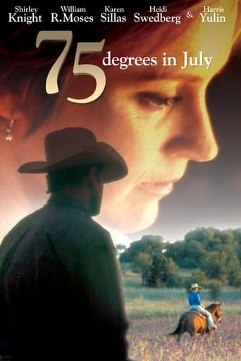 Movie poster for 75 Degrees in July