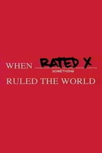 Movie poster for When Rated X Ruled the World