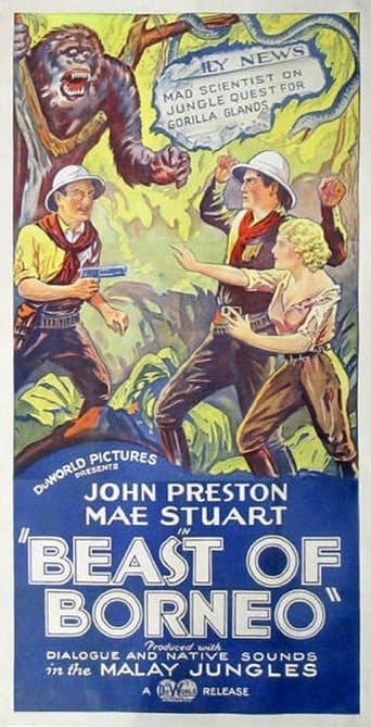 Movie poster for The Beast of Borneo