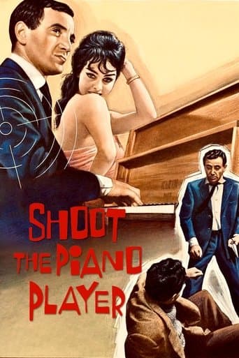 Movie poster for Shoot the Piano Player