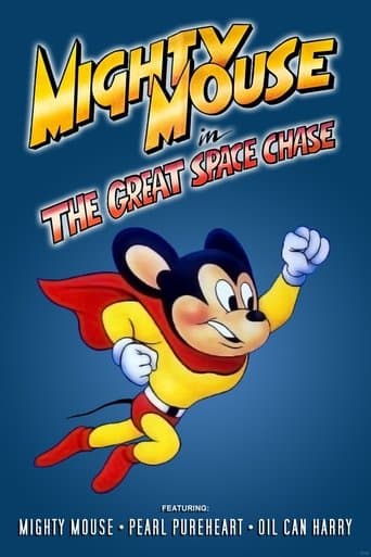 Movie poster for Mighty Mouse in the Great Space Chase