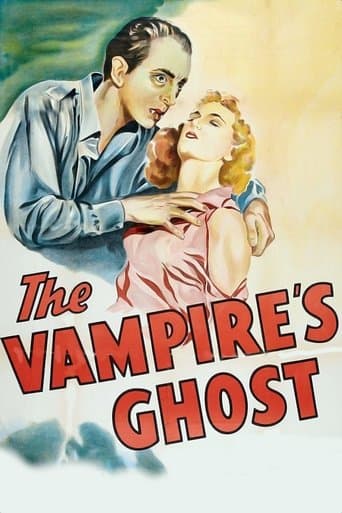 Movie poster for The Vampire's Ghost