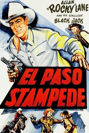 Movie poster for El Paso Stampede