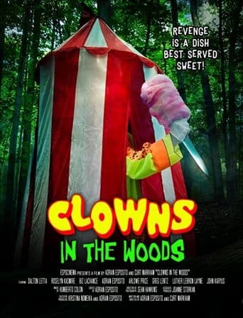 Movie poster for Clowns in the Woods