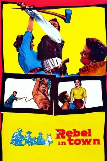 Movie poster for Rebel in Town