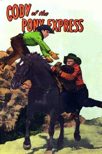 Movie poster for Cody of the Pony Express