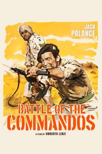 Movie poster for Battle of the Commandos