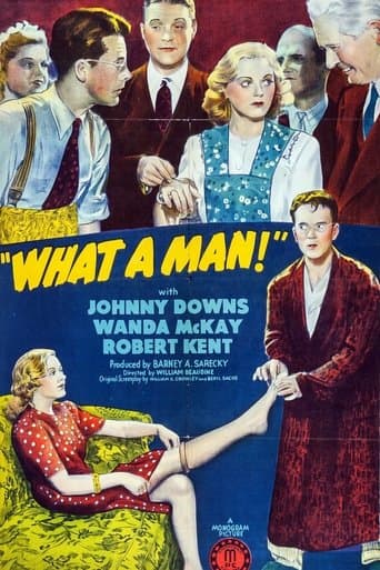 Movie poster for What a Man!