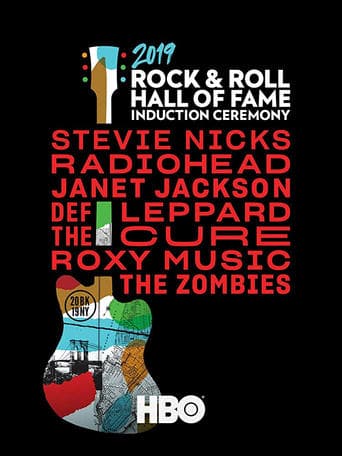 Movie poster for Rock and Roll Hall of Fame 2019 Induction Ceremony