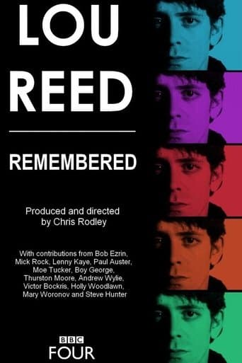 Movie poster for Lou Reed - Remembered