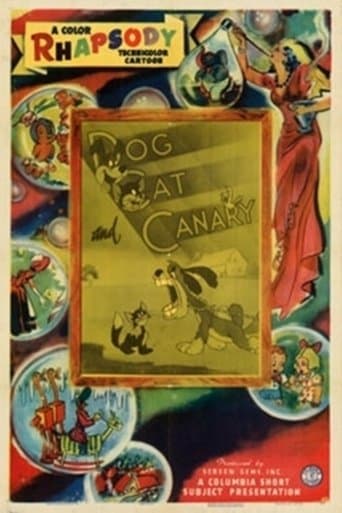 Movie poster for Dog, Cat, and Canary