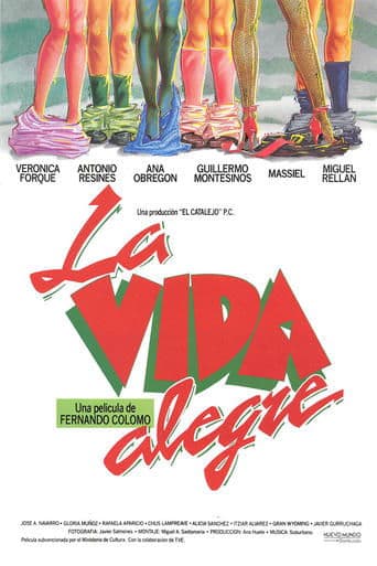 Movie poster for La vida alegre