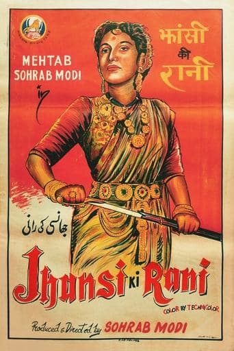 Movie poster for Jhansi Ki Rani