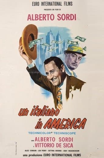Movie poster for An Italian in America