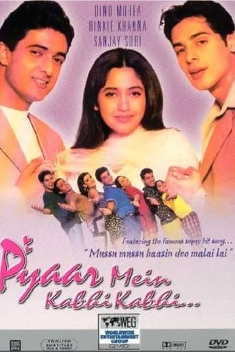 Movie poster for Pyaar Mein Kabhi Kabhi...