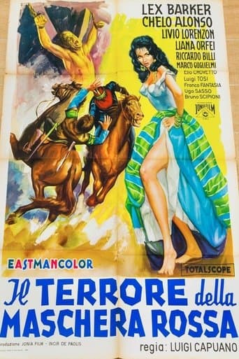 Movie poster for Terror of the Red Mask