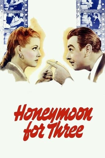 Movie poster for Honeymoon for Three