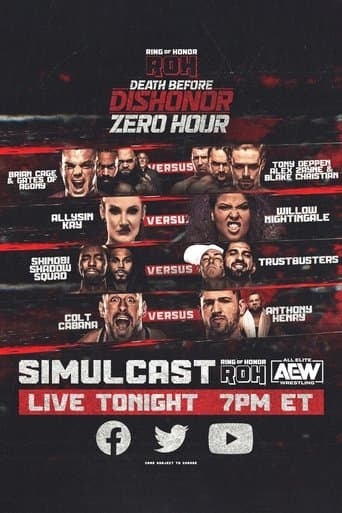 Movie poster for ROH: Death Before Dishonor 2022: Zero Hour