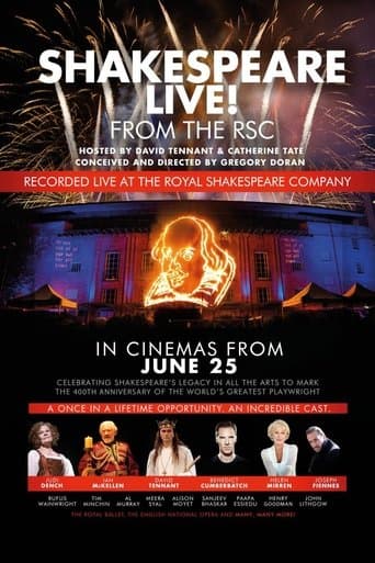 Movie poster for Shakespeare Live! From the RSC