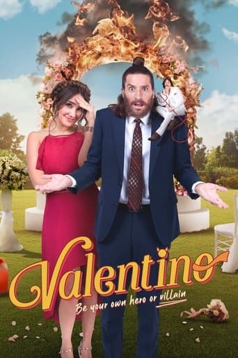 Movie poster for Valentino, be your own hero or villain