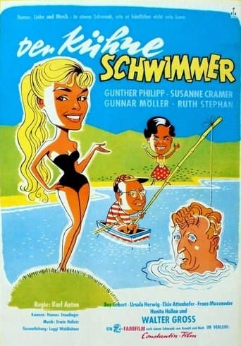 Movie poster for Der kühne Schwimmer