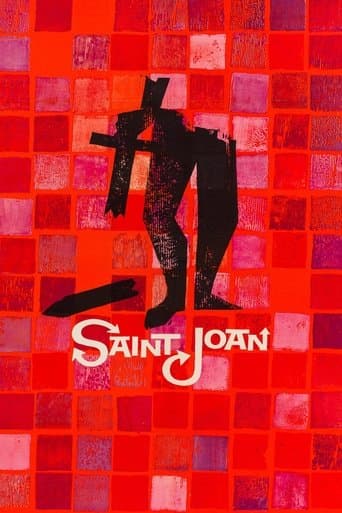 Movie poster for Saint Joan