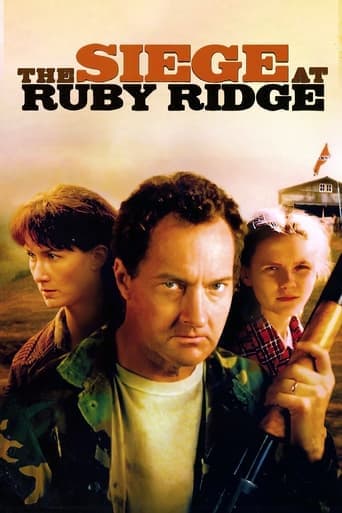 Movie poster for The Siege at Ruby Ridge