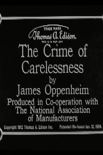 Movie poster for The Crime of Carelessness