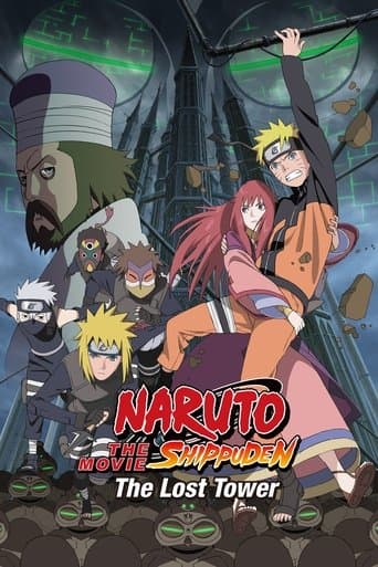 Movie poster for Naruto Shippuden the Movie: The Lost Tower
