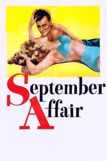 Movie poster for September Affair