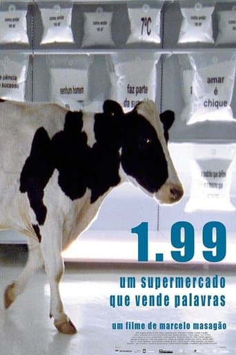 Movie poster for 1,99 - Um Supermercado Que Vende Palavras