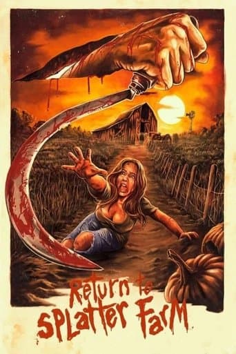 Movie poster for Return To Splatter Farm