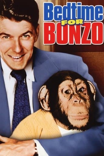 Movie poster for Bedtime for Bonzo