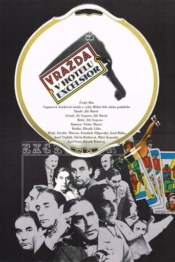 Movie poster for Murder in the Excelsior Hotel