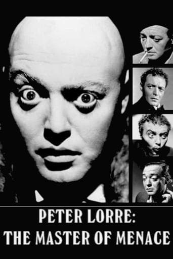 Movie poster for Peter Lorre: The Master of Menace
