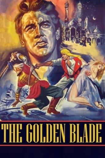 Movie poster for The Golden Blade