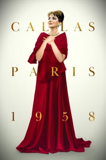 Movie poster for Callas: Paris, 1958
