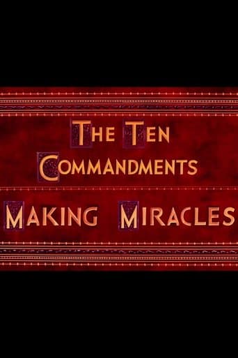 Movie poster for The Ten Commandments: Making Miracles
