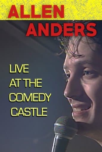 Movie poster for Allen Anders: Live at the Comedy Castle (circa 1987)