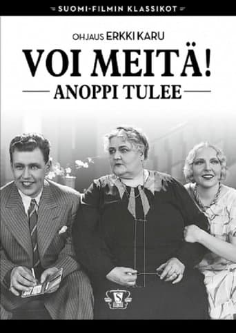 Movie poster for Voi meitä! Anoppi tulee