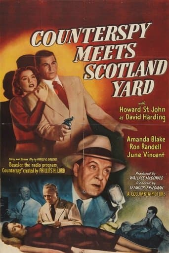 Movie poster for Counterspy Meets Scotland Yard
